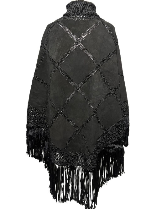 All Black Poncho - Image 4